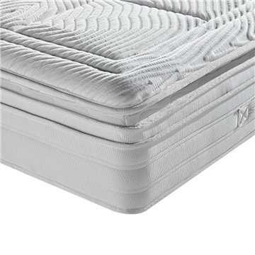 Materasso Matrimoniale Dalila 160x190x30H cm - Doppio Strato di Molle Insacchettate e Memory Foam per un Comfort Superiore