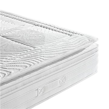 Materasso Matrimoniale Dalila 160x190x30H cm - Doppio Strato di Molle Insacchettate e Memory Foam per un Comfort Superiore