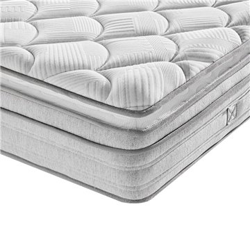 Materasso Matrimoniale Lyle 160x190x27 cm - Memory Foam, Molle Insacchettate 7 Zone e Comfort Ergonomico