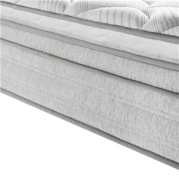 Materasso Matrimoniale Lyle 160x190x27 cm - Memory Foam, Molle Insacchettate 7 Zone e Comfort Ergonomico