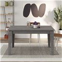 Tavolo allungabile Megaron 120x80 cm colore retro grey