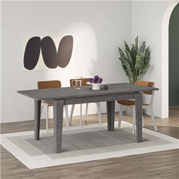 Tavolo allungabile Megaron 120x80 cm colore retro grey