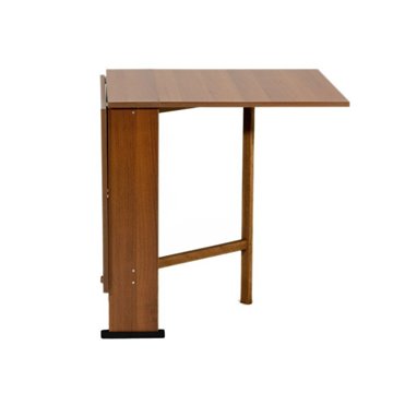 Tavolo Consolle Pieghevole noce Mati Salvaspazio 21x74x78H