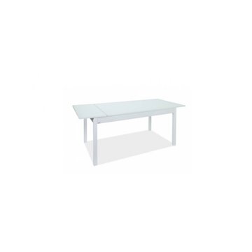 Tavolo allungabile colore bianco frassinato 160x90 cm - Empoli