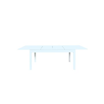 Tavolo allungabile Elindo 160x90 cm bianco frassinato