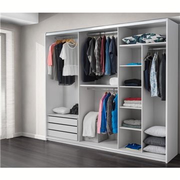 Camera da letto bianco laccato lucido Frozen