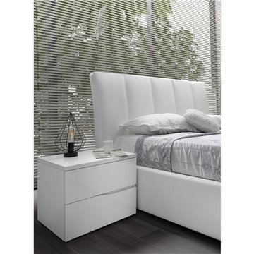 Camera da letto bianco laccato lucido Frozen