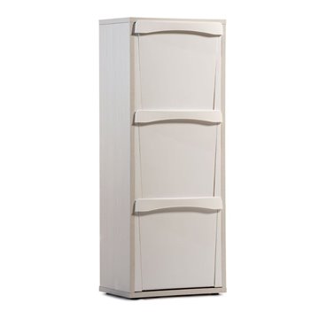 Mobile Pattumiera Helena olmo 40x25x102H - Eleganza e Funzionalità per la Raccolta Differenziata