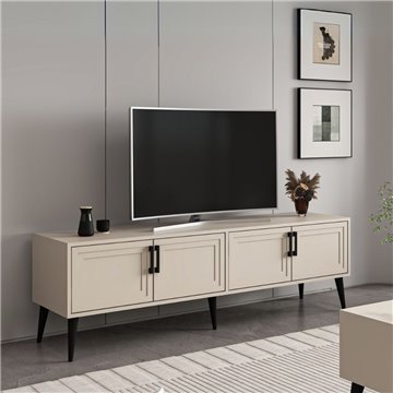 Mobile Porta TV Prime 4 ante colore cashmere 180x45x55H - Stile e funzionalità