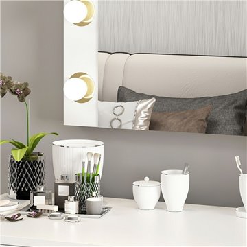 Specchio Trucco Armin con Luci LED 72x7x60H - L'eleganza e la funzionalità per il tuo angolo beauty