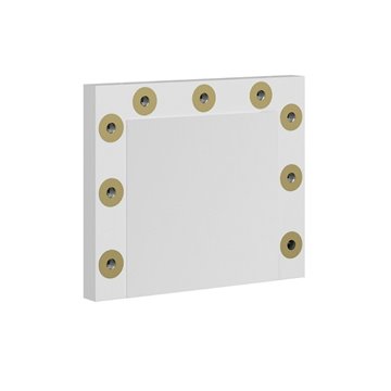 Specchio Trucco Armin con Luci LED 72x7x60H - L'eleganza e la funzionalità per il tuo angolo beauty