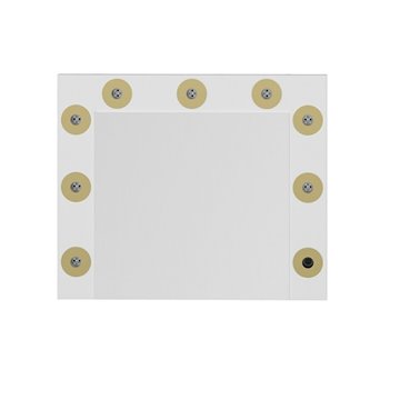 Specchio Trucco Armin con Luci LED 72x7x60H - L'eleganza e la funzionalità per il tuo angolo beauty