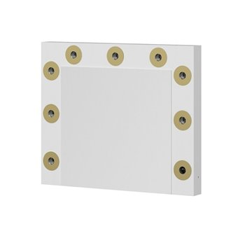 Specchio Trucco Armin con Luci LED 72x7x60H - L'eleganza e la funzionalità per il tuo angolo beauty
