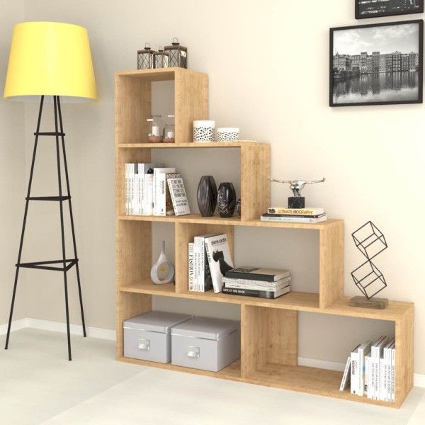 Libreria a scala Alis 145x145 cm. rovere Libreria a scala Alis 145x145 cm. rovere