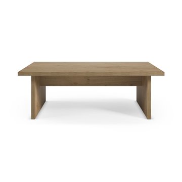 Tavolino da salotto rettangolare Loana rovere 120x70x40H - Il protagonista del tuo living