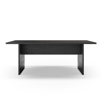 Tavolo rettangolare fisso Loana nero 200x100x75H - Eleganza conviviale per ogni occasione