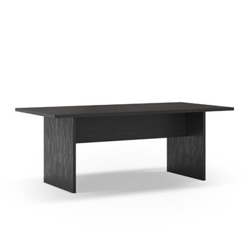 Tavolo rettangolare fisso Loana nero 200x100x75H - Eleganza conviviale per ogni occasione