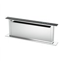 Cappa a scomparsa down draft Bertazzoni KDD90XA 90  acciaio inox e vetro nero classe A