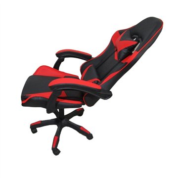 Poltrona Gaming colore nero rosso PVC - Comfort e Design
