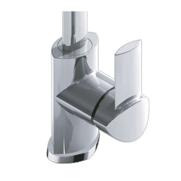 Miscelatore da cucina cromato moderno ed elegante - Lubecca