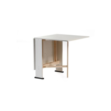  Tavolo pieghevole consolle salvaspazio olmo 21x74x78H - Misty