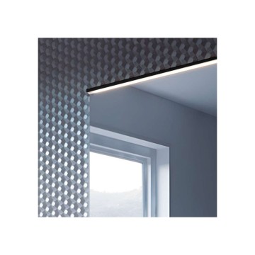 Profilo LED bagno 800 mm nero opaco - Kawy | Toscohome