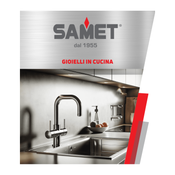 Cappa da incasso 60 cm estraibile alluminio - Samet | Toscohome