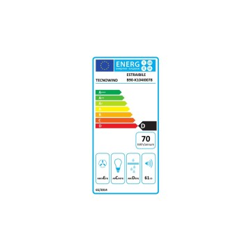 Cappa da incasso 60 cm estraibile alluminio - Samet | Toscohome