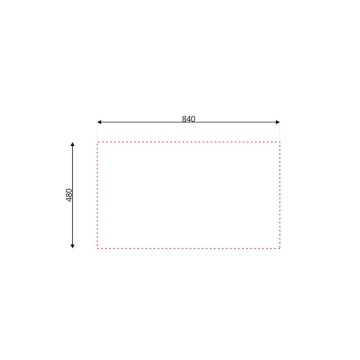 Lavello a due vasche 86x50 cm satinato - SA322 | Acquista ora