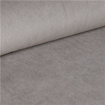 Sgabello Mey tortora con seduta imbottita e gambe in metallo nero - Eleganza e comfort per la zona snack