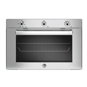 FORNO DA INCASSO 90 CM MULTIFUNZIONE ELETTRICO 9 FUNZIONI INOX  BERTAZZONI