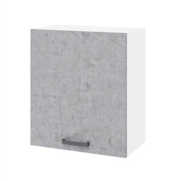 Pensile scolapiatti 60 cm con anta 60x32x72H cemento