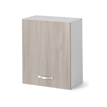 Pensile scolapiatti 60 cm con anta 60x32x72H olmo