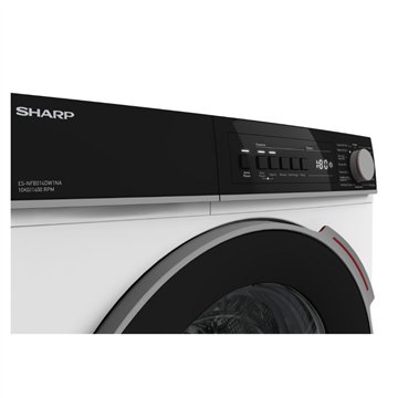 Lavatrice Sharp ESNFB014DW1NA 10 kg 1400 giri serie inverter con vapore classe A
