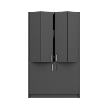 KIT 481 MONOBLOCCO FOLD EVOLOTION STRUTTURA E ANTE A LIBRO COLORE ANTRACITE