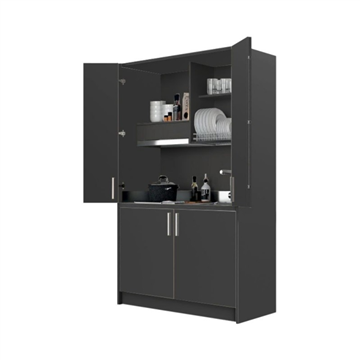 KIT 481 MONOBLOCCO FOLD EVOLOTION STRUTTURA E ANTE A LIBRO COLORE ANTRACITE