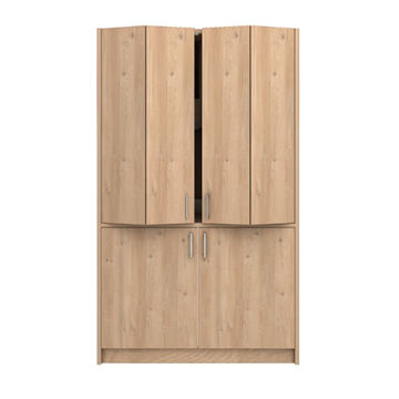 KIT 481 MONOBLOCCO FOLD EVOLOTION STRUTTURA E ANTE A LIBRO COLORE ROVERE
