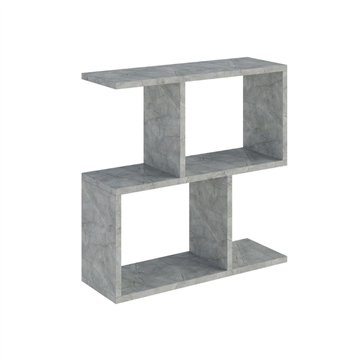 Tavolino da salotto grigio Homemania 60x19,5x60H - Design moderno e versatilità in un solo complemento d'arredo