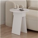 Tavolino da salotto Chen bianco - Eleganza minimalista per ogni ambiente