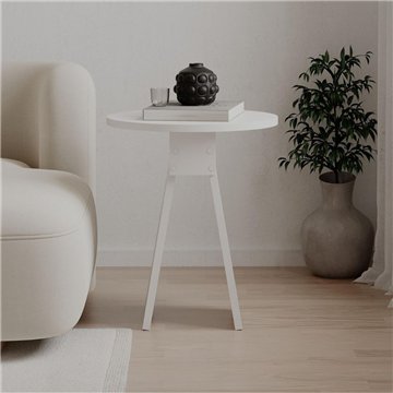 Tavolino da salotto Chen bianco - Eleganza minimalista per ogni ambiente
