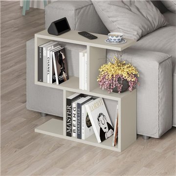 Tavolino da salotto sabbia Homemania 60x19,5x60H - Design moderno e versatilità in un solo complemento d'arredo