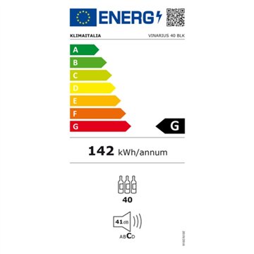 Cantinetta ventilata 36 bottiglie di vino Vinarius40 nero