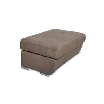 Divano letto angolare con penisola destra colore grigio elephant - Fiona