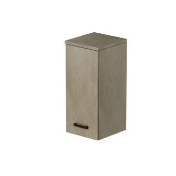 Laundry pensile bagno con anta 36x38x77 argilla