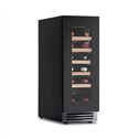 Cantinetta ventilata da incasso 18 bottiglie di vino DW20F1T colore nero