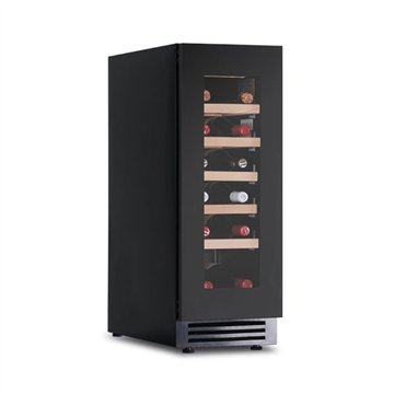 Cantinetta ventilata da incasso 18 bottiglie di vino DW20F1T colore nero