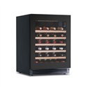 Cantinetta ventilata da incasso 52 bottiglie di vino DW51F1T colore nero