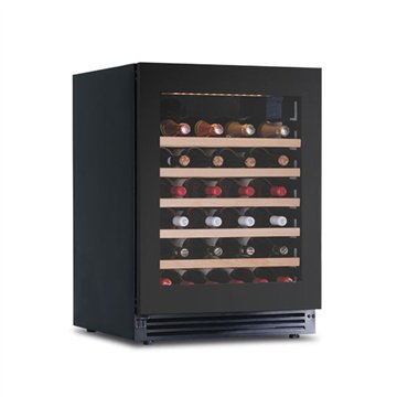 Cantinetta ventilata da incasso 52 bottiglie di vino DW51F1T colore nero