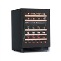 Cantinetta ventilata da incasso 46 bottiglie di vino DW46G2T colore nero