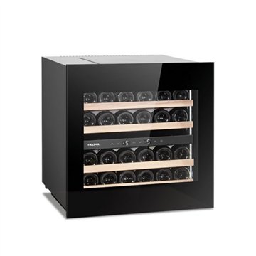 Cantinetta ventilata da incasso 24 bottiglie di vino DW242THK colore nero